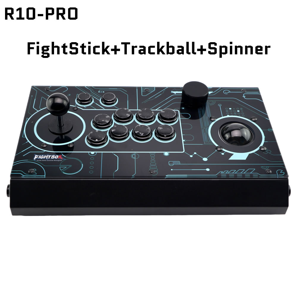 عصا تحكم ألعاب الأركيد FightBo - مراجعة Trackball Controller Arcade وسعره